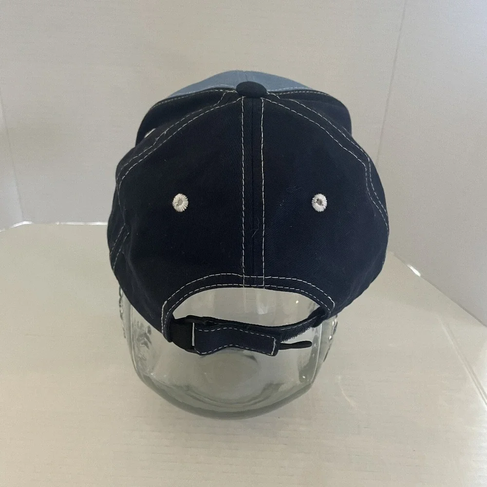 Cornwell Quality Tools Hat Luna Pier Strap Back Baseball Cap‎ Blue Black White